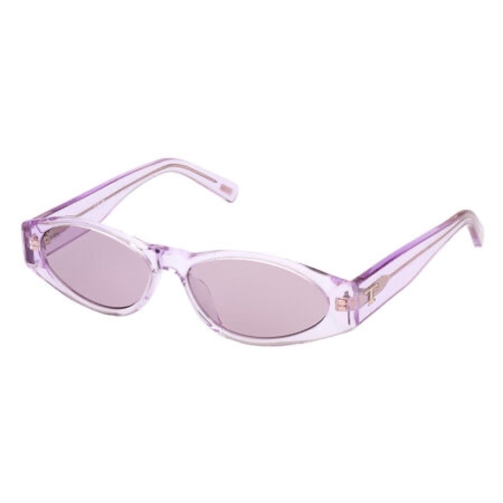 Tod’s Oval Sunglasses in Violet